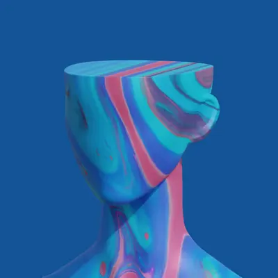 azul