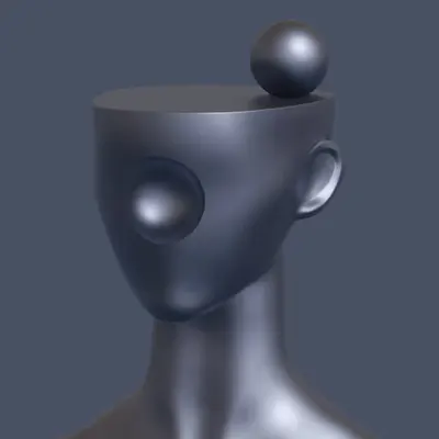 silver sphere