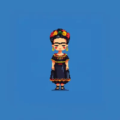 pixel frida