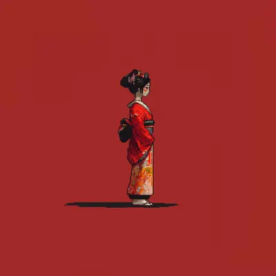 pixel geisha