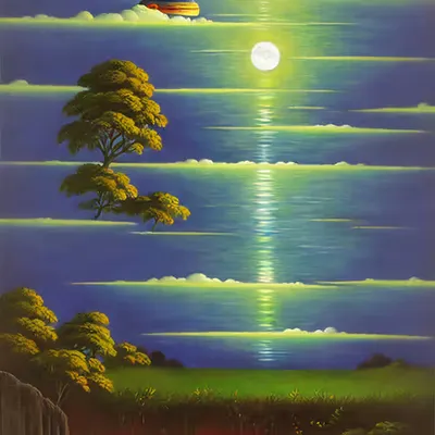 Lunar Voyage Across Stratified Realms