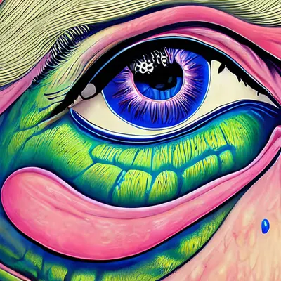 Weeping Becomes Psychedelic Anatomy Study