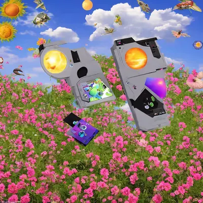 Obsolete Vision Blooms Synthetic Paradise