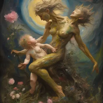 Moonlit Garden Ascends