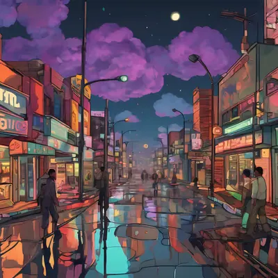 Neon Whispers in Parallel