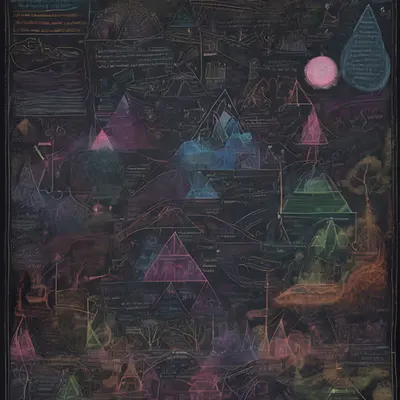 Scattered Descriptions on Cellular Canvas