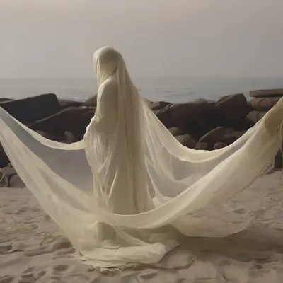 Stillness Amongst Ceremonial Veils