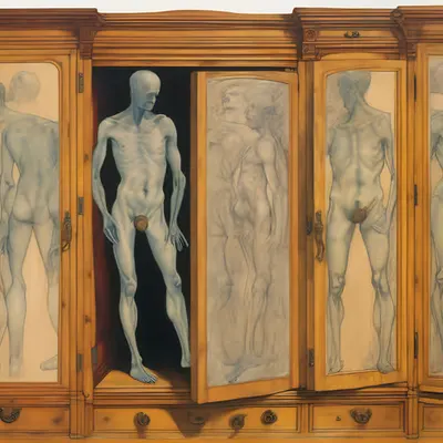 Encased Vanity: Statues Stored
