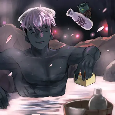 Blue Bean & Kappa’s Onsen day