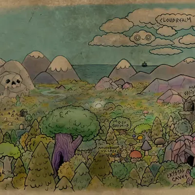 Map of Legend