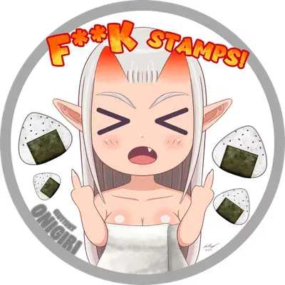 Onigiri (Gluttony) Silver Stamp 2024