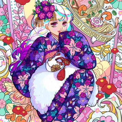 Blueming Kimono Dreams