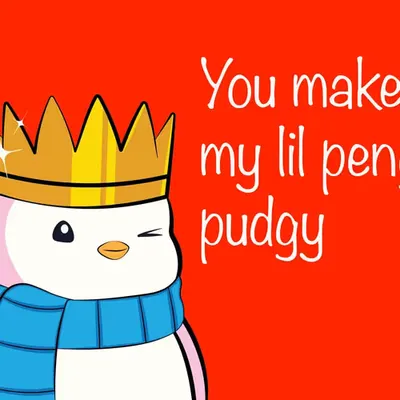 Valentine's Day Cards: Pudgy