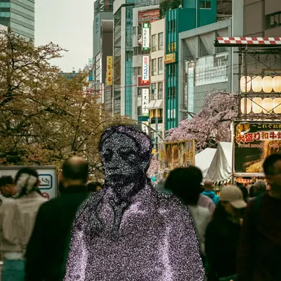 you looked like someone I knew  [noise]