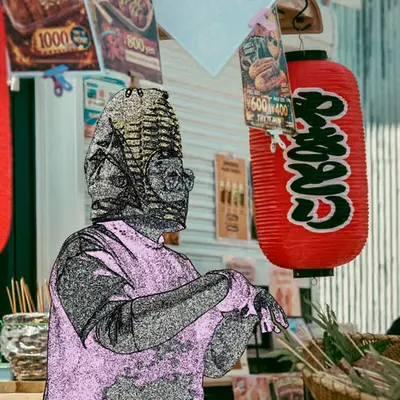 the corn king [noise]