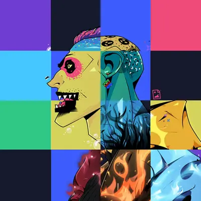 gruffters palette!