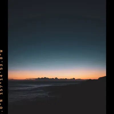 to the west.