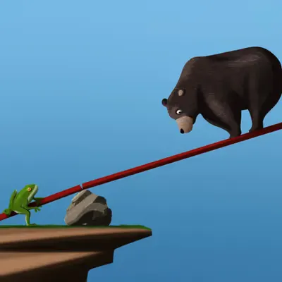 Let the bear fall