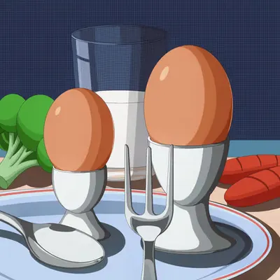 Not American Eggs Gothic