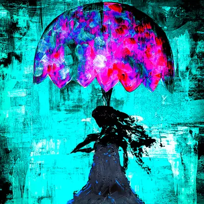 Girl in the Neon Rain
