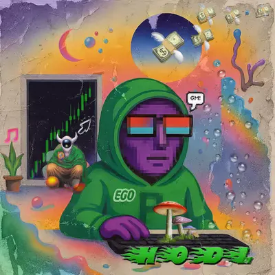 HODL EGO by PIXELORD
