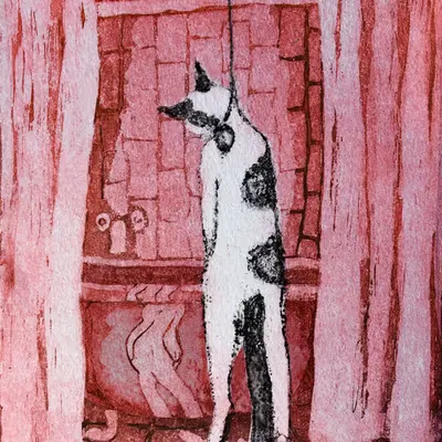 Vermilion shower