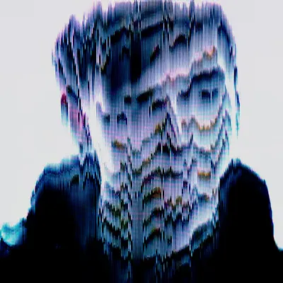 self portrait - glitch