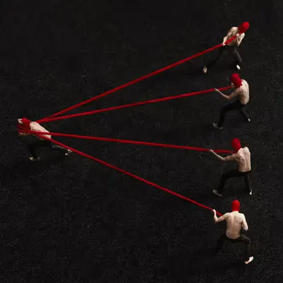 Tethered V