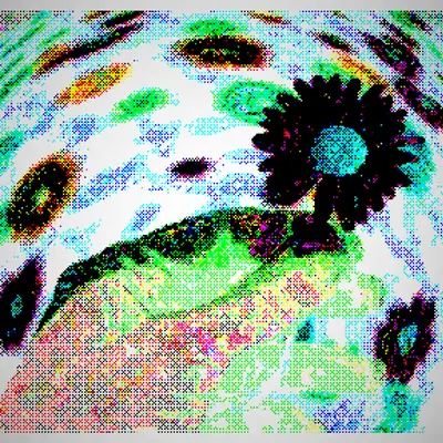 I see you in the flowers
