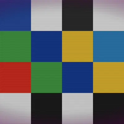 Thirty-Two-Bit Tableau X