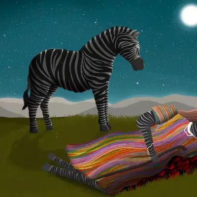 The Sleeping Zebra #1/16