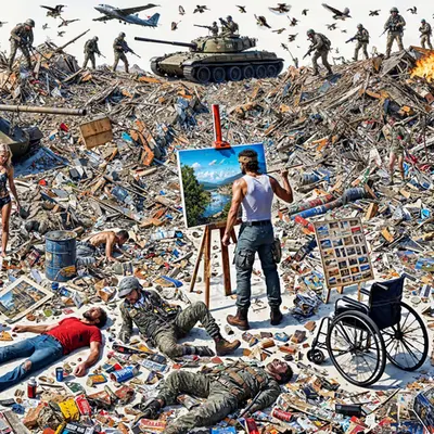 MAKE ART NOT WAR
