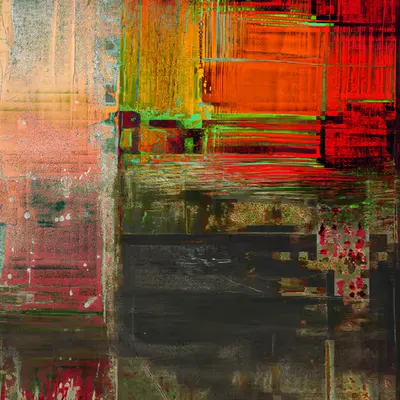 Untitled No. 14 (Raspberry Prosecco and French Press Sediment)