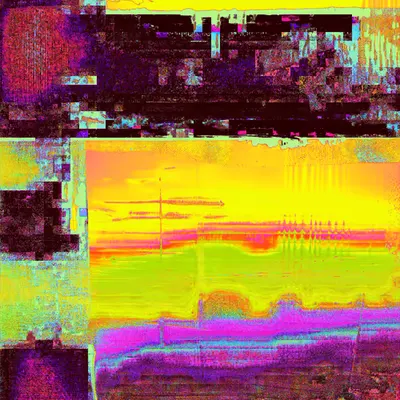 Untitled No. 15 (Sublimated Lisa Frank)