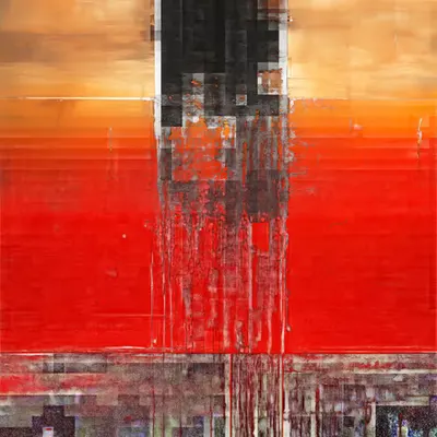 Untitled No. 6 (Dilapidated Obelisk on High AQI Sunset)