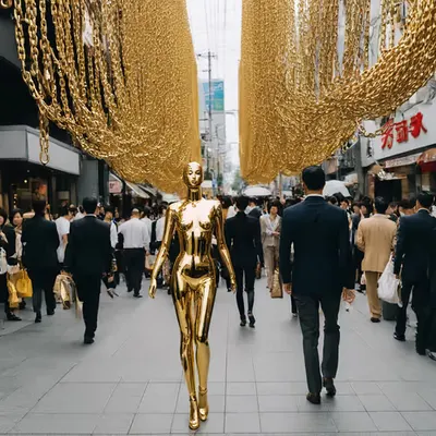 Chromed Gold Tourist