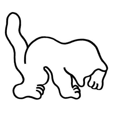 playing cat study n.2