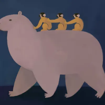 Capybara and Three Compadres