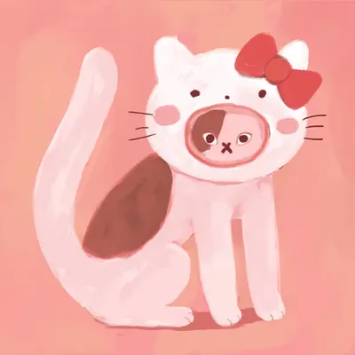 Evolving Art - Henlo Kitty Ev. 0