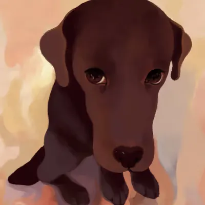 Puppy is Asking For a Kiss