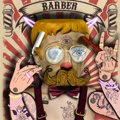 HUMANOID serial 3 #078 Barber