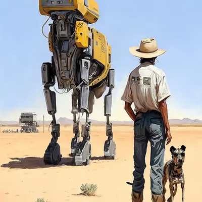 A Boy and his Dogs