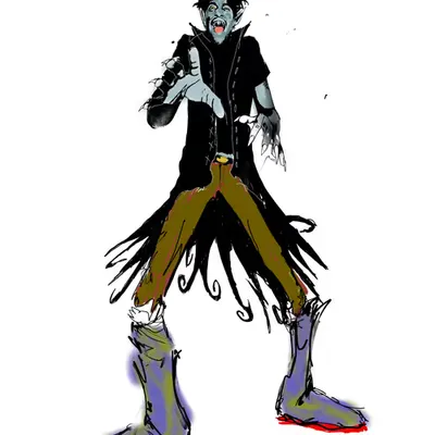 Aleqth as Vampire Self Potrait #1/4