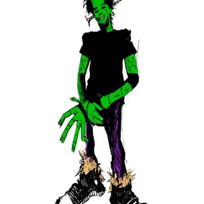 Aleqth as Frankenstein Self Potrait #1/4