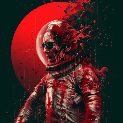 Abstract Cosmonaut Mr. Billy