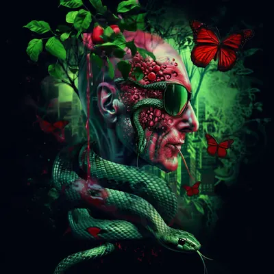 Abstract Snake Mr. Billy