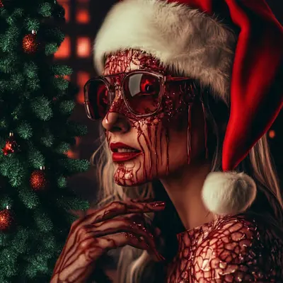 Abstract Christmas Mrs. Billy 