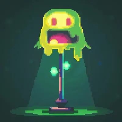 Neon Lamp Monsters on Base #21
