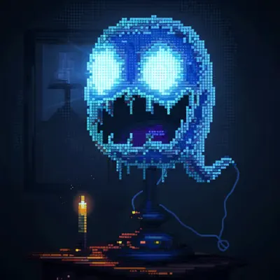Neon Lamp Monsters on Base #43