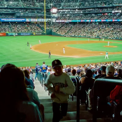 Kiddos first ball game